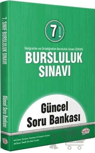 Editör 7. Sınıf Bursluluk Güncel Soru Bankası – Kolektif – Editör Yayınevi kitap kapağı