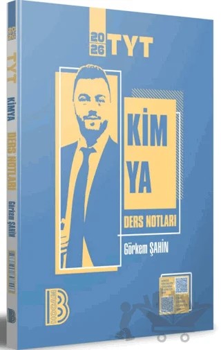 TYT Kimya Ders Notları – Görkem Şahin – Benim Hocam Yayınları kitap kapağı