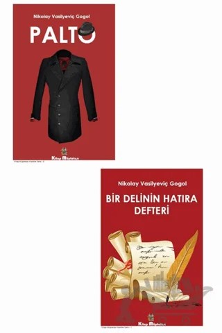 Nikolay Vasilyeviç Gogol Kitap Seti (2 Kitap) – Nikolay Vasilyeviç Gogol – Kitap Müptelası Yayınları kitap kapağı
