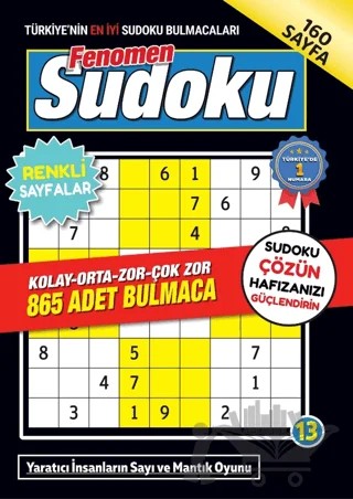 Fenomen Sudoku 13 – Kolektif – Maxi Yayıncılık kitap kapağı