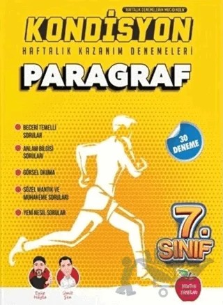 7. Sınıf Paragraf Kondisyon Haftalık Kazanım Denemeleri – Kolektif – Newton Yayınları kitap kapağı