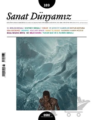 Sanat Dünyamız 189 / Temmuz - Ağustos 2022 – Yapı Kredi Yayınları kitap kapağı