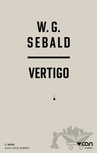 Vertigo – W. G. Sebald – Can Yayınları kitap kapağı