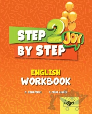 2. Sınıf Step By Step Joy English Wb 2019 – D. Arzu Öncel, S. Müge – Harf Eğitim Yayıncılık kitap kapağı