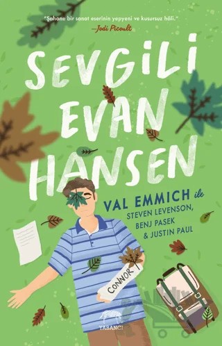 Sevgili Evan Hansen – Val Emmich, Steven Levenson, Benj Pasek, Justin Paul – Yabancı Yayınları kitap kapağı