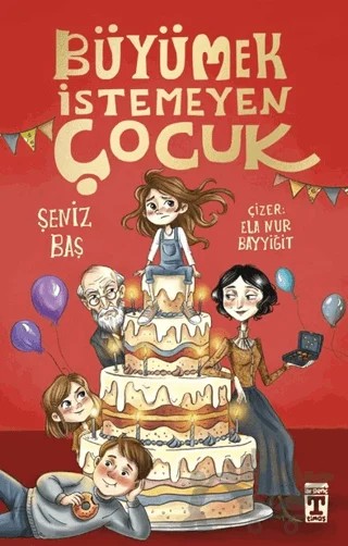 Büyümek İstemeyen Çocuk – Şeniz Baş – İlk Genç Timaş kitap kapağı