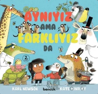 Aynıyız Ama Farklıyız Da – Karl Newson – Boncuk Yayınları kitap kapağı