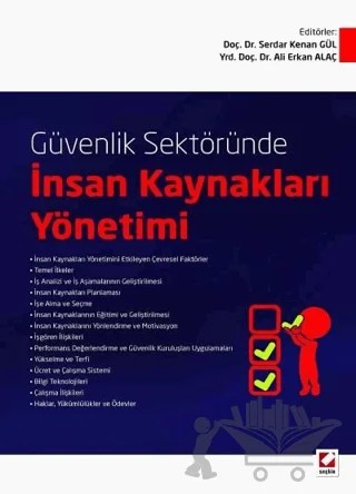 İnsan Kaynakları Yönetimi – Serdar Kenan Gül, Ali Erkan Alaç – Seçkin Yayıncılık kitap kapağı
