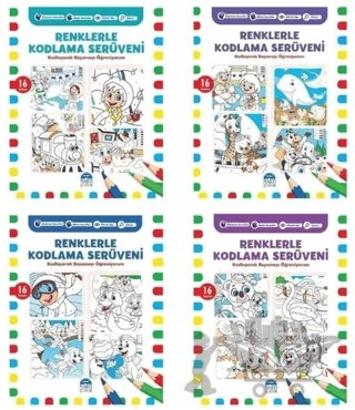 Kodlayarak Boyama Mini Seri 2 – Kerem Altındağ – Martı Çocuk Yayınları kitap kapağı
