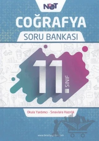 11. Sınıf Coğrafya Soru Bankası – Kolektif – Bi Not Yayınları kitap kapağı