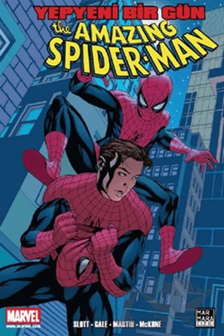 Amazing Spider-Man Cilt 03 - Yepyeni Bir Gün – Dan Slott, Bob Gale – Marmara Çizgi kitap kapağı