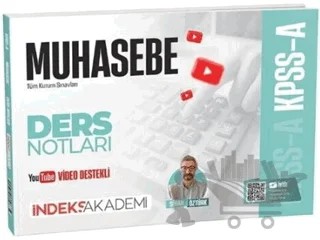 KPSS A Grubu Muhasebe Video Ders Notları – Sinan Öztürk – İndeks Akademi Yayıncılık kitap kapağı