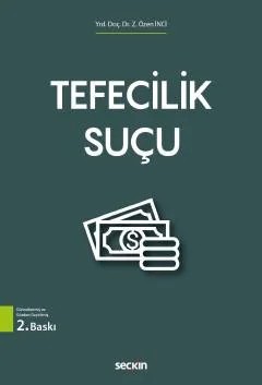 Tefecilik Suçu – Z. Özen İnci – Seçkin Yayıncılık kitap kapağı