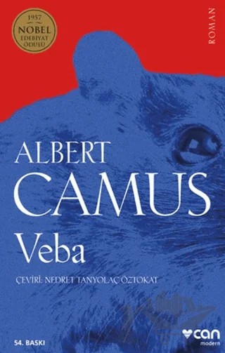 Veba – Albert Camus – Can Yayınları kitap kapağı