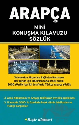 Arapça Mini Konuşma Kılavuzu Sözlük – B. Orhan Doğan – Beşir Kitabevi kitap kapağı