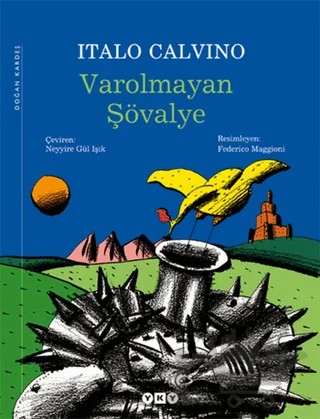 Varolmayan Şövalye – Italo Calvino – Yapı Kredi Yayınları kitap kapağı