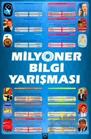 Milyoner Bilgi Yarışması – Tunç Tuncay Bilgin – Kuzey Yayınları kitap kapağı