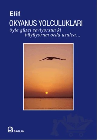 Okyanus Yolculukları : Öyle Güzel Seviyorsun ki Büyüyorum Orda Usulca – Elif – Bağlam Yayınları kitap kapağı