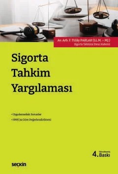 Sigorta Tahkim Yargılaması – F. Tülay Parlak – Seçkin Yayıncılık kitap kapağı