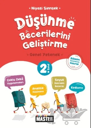 2. Sınıf Junior Master Düşünme Becerilerini Geliştirme Genel Yetenek – Kolektif – Okyanus Yayınları kitap kapağı