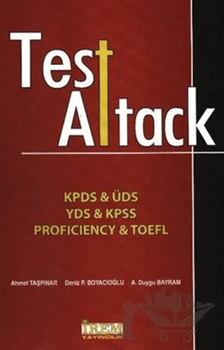 2015 YDS Test Attack Soru Bankası – Ahmet Taşpınar, Uğur Albayrak – İrem Yayıncılık kitap kapağı
