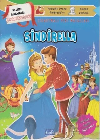 Sindirella - Çıkartmalı Peri Masalları – Kolektif – Parıltı Yayınları kitap kapağı