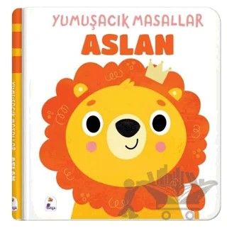 Yumuşak Masallar – Aslan (Dokun – Hisset) – Kolektif – İndigo Çocuk kitap kapağı