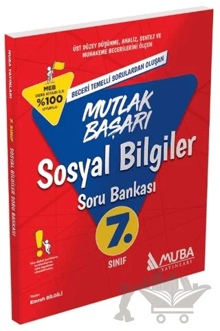 7. Sınıf Sosyal Bilgiler Soru Bankası – Emrah Bilgili – Muba Yayınları kitap kapağı