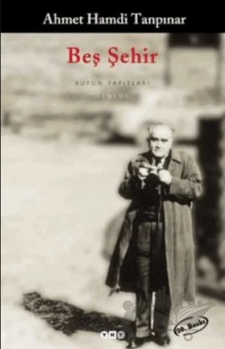 Beş Şehir – Ahmet Hamdi Tanpınar – Yapı Kredi Yayınları kitap kapağı