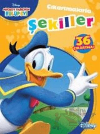 Disney Mickey Fare'nin Kulüp Evi - Şekiller – Kolektif – Doğan Egmont Yayıncılık kitap kapağı
