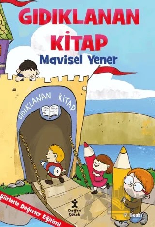 Gıdıklanan Kitap – Mavisel Yener – Doğan Çocuk kitap kapağı