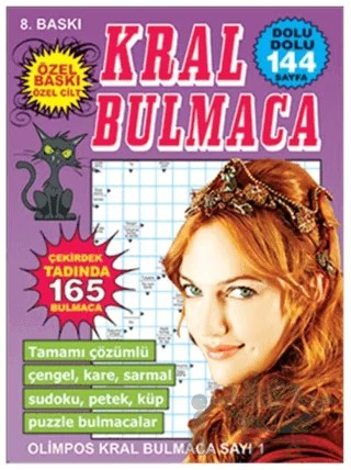 Kral Bulmaca Sayı: 1 – Kolektif – Olimpos Yayınları kitap kapağı