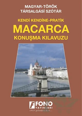 Macarca Konuşma Kılavuzu – Kolektif – Fono Yayınları kitap kapağı