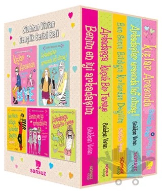 Siobhan Vivian Gençlik Serisi Seti (5 Kitap Takım Kutulu) – Siobhan Vivian – Sonsuz Kitap Yayınları kitap kapağı