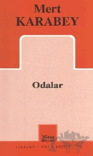 Odalar – Mert Karabey – Mitos Boyut Yayınları kitap kapağı