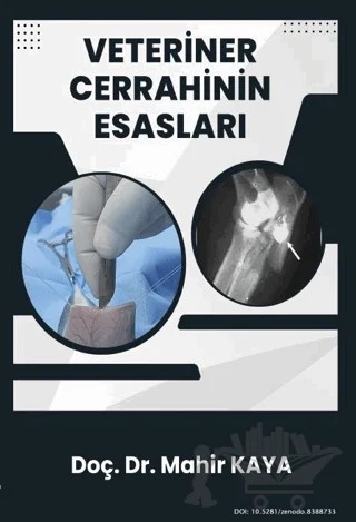 Veteriner Cerrahinin Esasları – Mahir Kaya – Platanus Publishing kitap kapağı