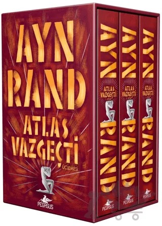 Atlas Vazgeçti Üçlemesi Kutulu Özel Set (3 Kitap) – Ayn Rand – Pegasus Yayınları kitap kapağı