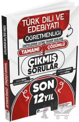 MEB AGS ÖABT Türk Dili ve Edebiyatı Öğretmenliği Son 12 Yıl Tamamı Çözümlü Çıkmış Sorular – Yekta Özdil, Alparslan Erener – Özdil Akademi Yayınları kitap kapağı