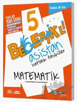 5. Sınıf Becerikli Asistan Matematik Haftalık Fasiküller – Kolektif – Fenomen Yayınları kitap kapağı