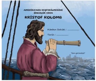 Kristof Kolomb – Nagihan Yılmaz – Kırmızı Ada Yayınları kitap kapağı