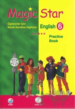 Magic Star - Öğrenciler İçin Kendi Kendine İngilizce English 6 – İrfan Baygül, Mualla Uygur, Özlem Kazan – Engin Yayınevi kitap kapağı