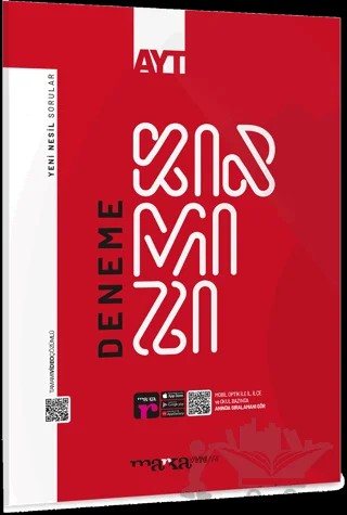 AYT Kırmızı Deneme Yeni Nesil Tamamı Video Çözümlü – Kolektif – Marka Yayınları kitap kapağı