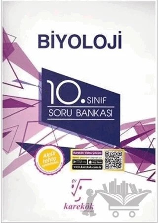 10. Sınıf Biyoloji Soru Bankası – Kolektif – Karekök Yayıncılık kitap kapağı