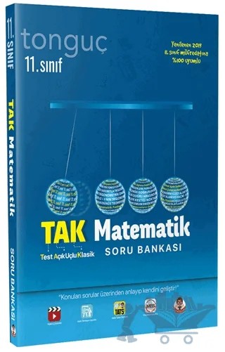 11. Sınıf TAK Matematik Soru Bankası – Kolektif – Tonguç Akademi kitap kapağı