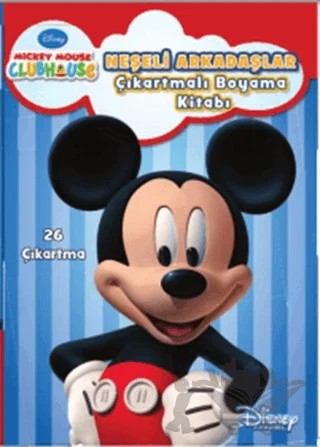 Disney MMCH Neşeli Arkadaşlar Çıkartmalı Boyama Kitabı – Kolektif – Doğan Egmont Yayıncılık kitap kapağı