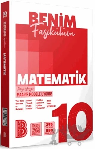 10. Sınıf Matematik Benim Fasikülüm – Kolektif – Benim Hocam Yayınları kitap kapağı