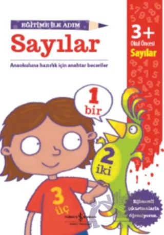 Eğitime İlk Adım - Sayılar – Kolektif – İş Bankası Kültür Yayınları kitap kapağı