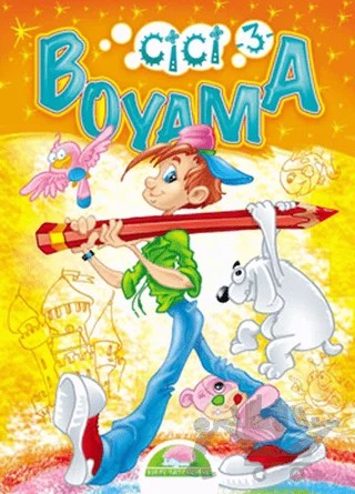 Cici Boyama - 3 – Kolektif – Kirpi Yayıncılık kitap kapağı