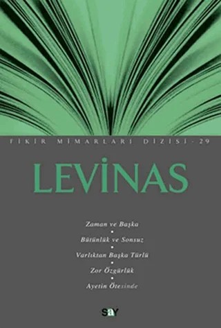 Levinas – Özkan Gözel – Say Yayınları kitap kapağı