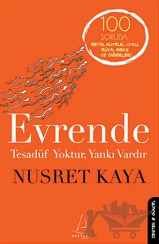 Evrende Tesadüf Yoktur, Yankı Vardır – Nusret Kaya – Destek Yayınları kitap kapağı